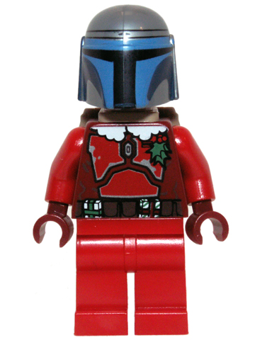 LEGO Minifigure -- Santa Jango Fett-Star Wars / Star Wars Other -- SW0506 -- Creative Brick Builders